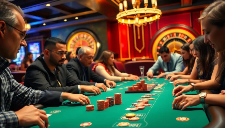 Experience the thrill at 79king casino, featuring an exciting poker table and vibrant chips.